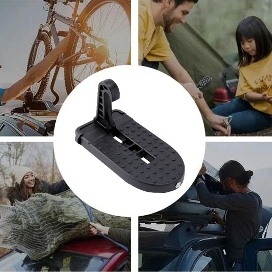 Aluminum Alloy Multifunction Foldable Car Rack Step