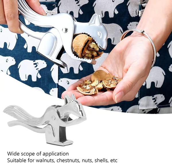 Heavyweight Aluminum Squirrel Nutcracker