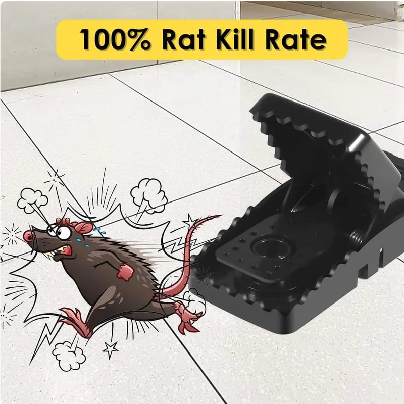 Highly Sensitive Reusable Mouse Trap（4 Pcs/box）