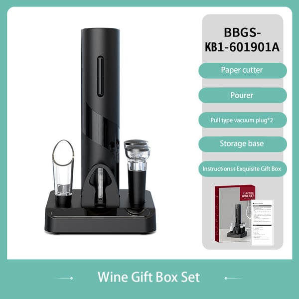 Electric Bottle Opener Set for Home Gift Party