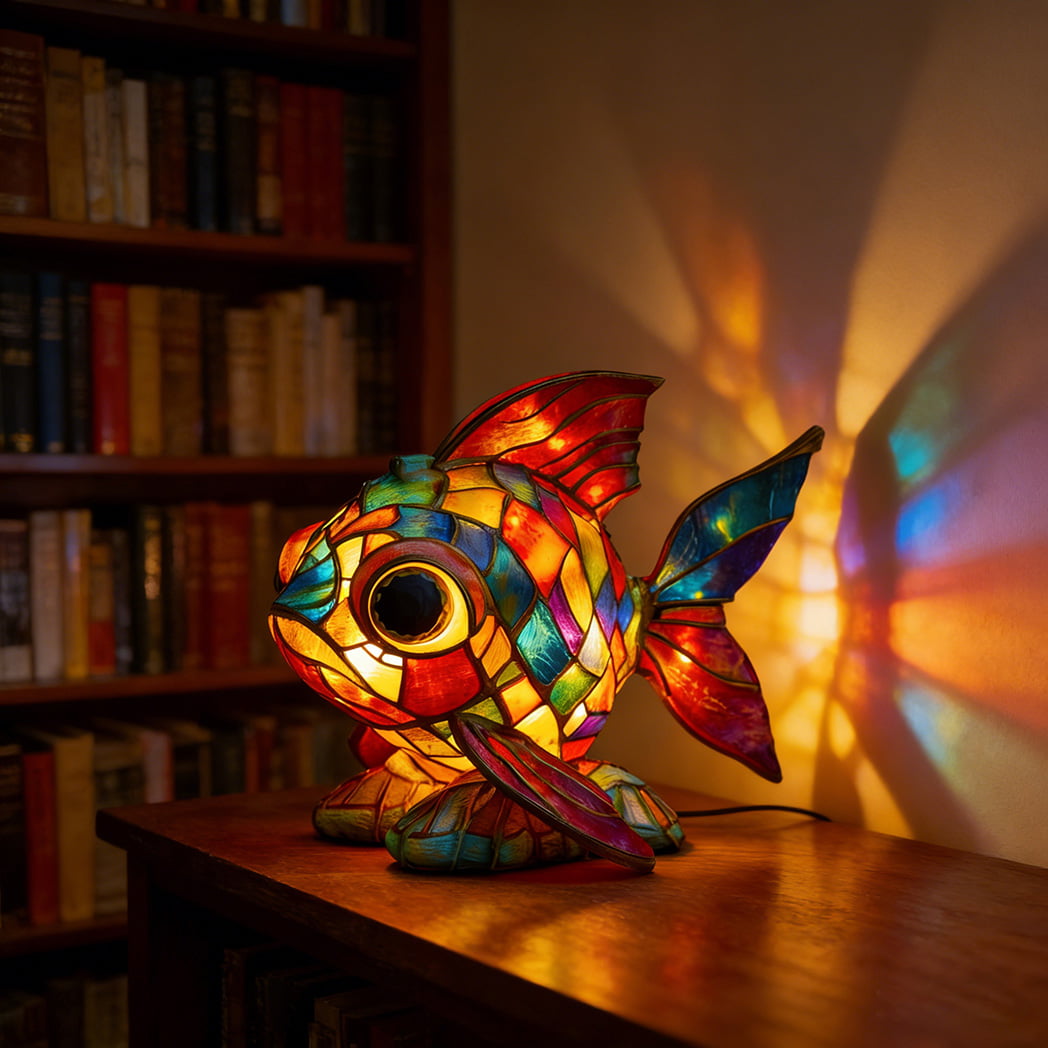 Handcrafted Stained Glass Mosaic Lamps