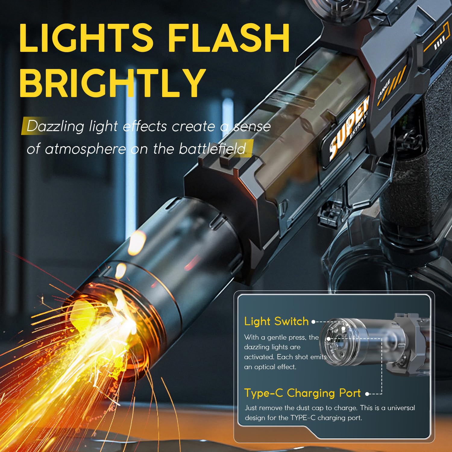 Full Automatic Electric Water Gun
