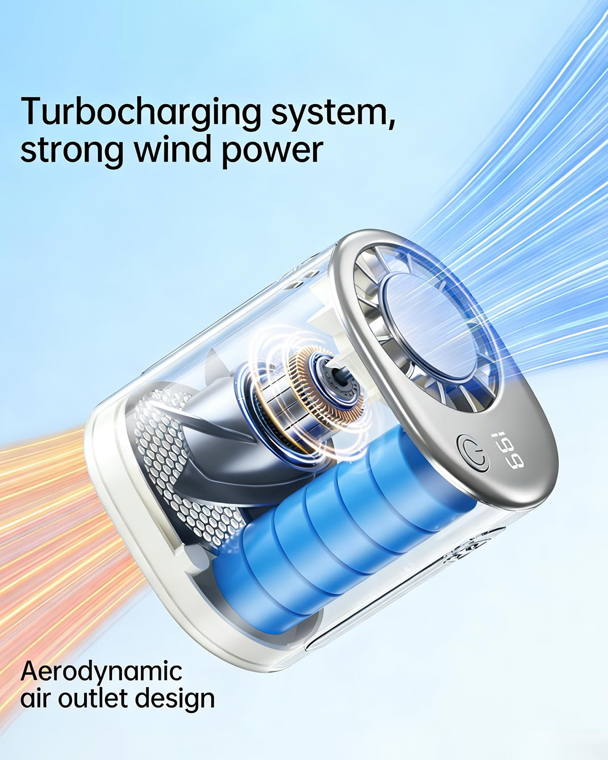 2026 Car Clip-On Air Conditioner Fan