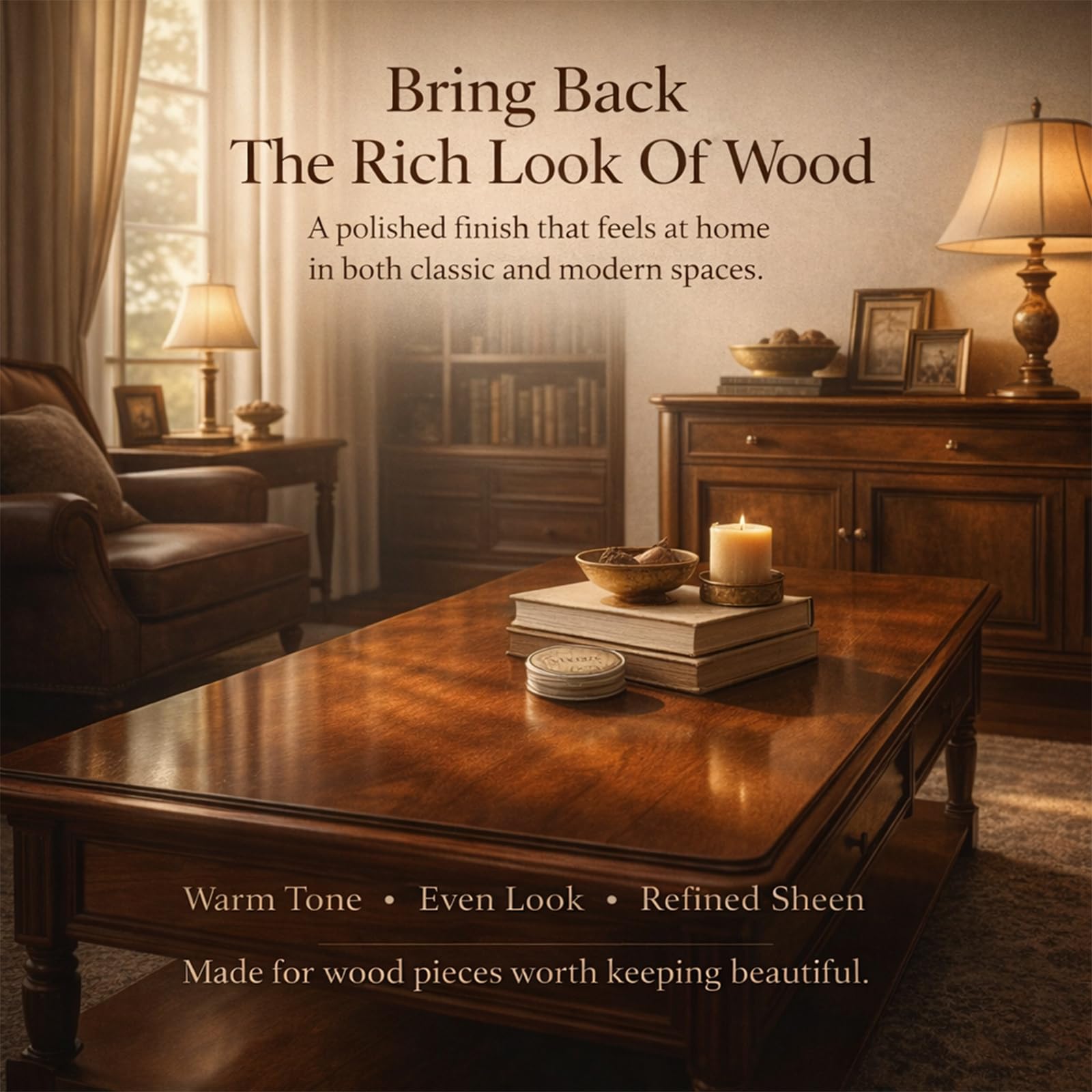 Lence Furniture Balm – Wood Scratch Repair Formula