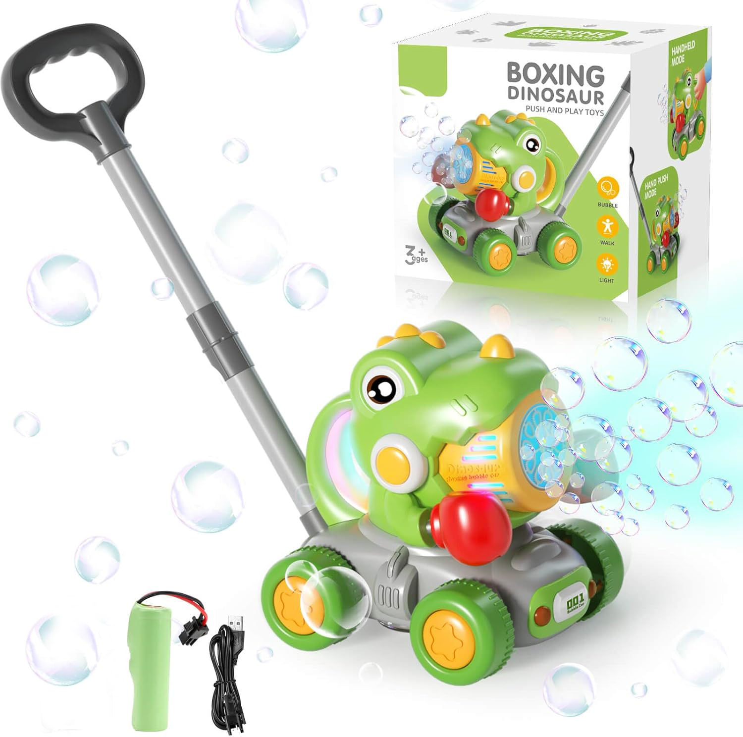 2-in-1 Animal Automatic Bubble Machine- Easter Party Essential & Outdoor Adventure Buddy!