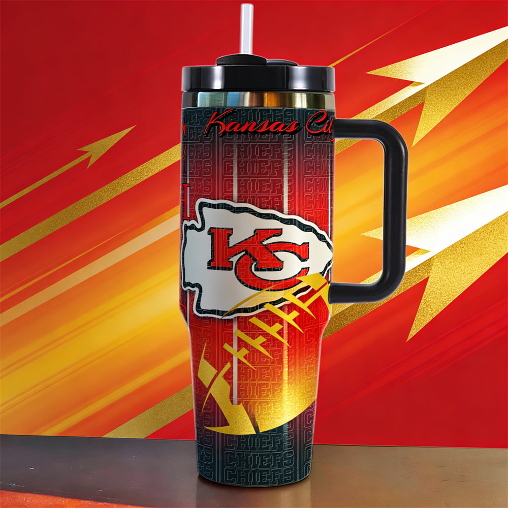 NFL Football Team Vacuum Cup 40oz