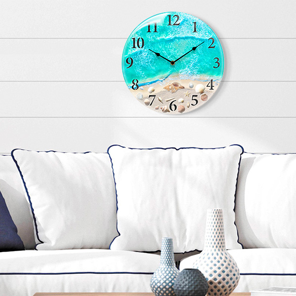 Bring the Beach to Your Home with Our Nautical Wall Clock!