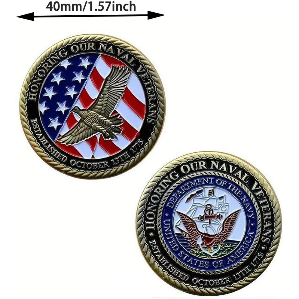 U.S. Military Challenge Coin - Thank You For Our Freedom Coin