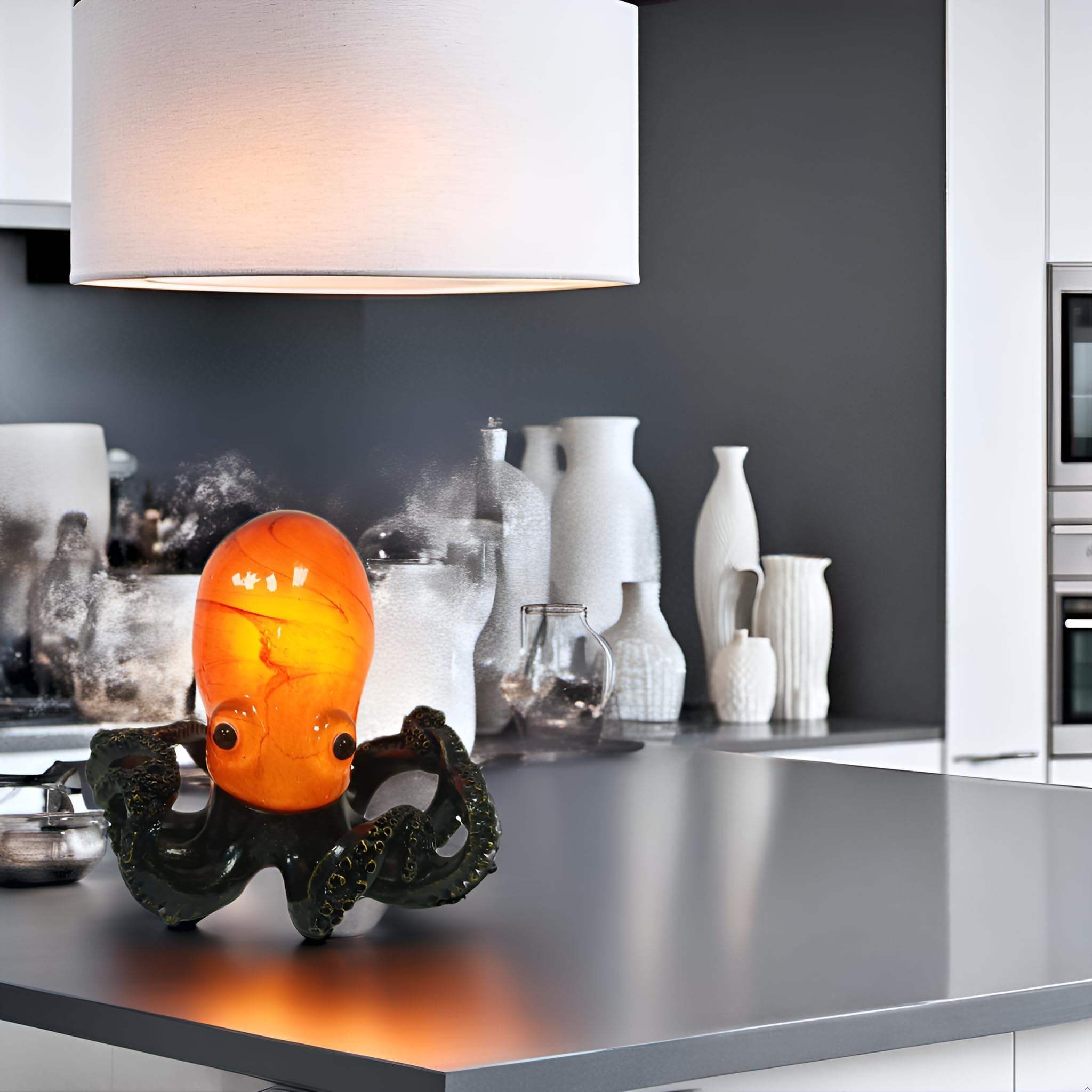 🐙Coastal Octopus Table Lamp