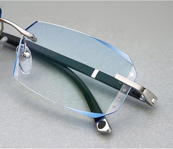 Sapphire High Hardness Anti Blue Light Intelligent Dual Focus Reading Glasses
