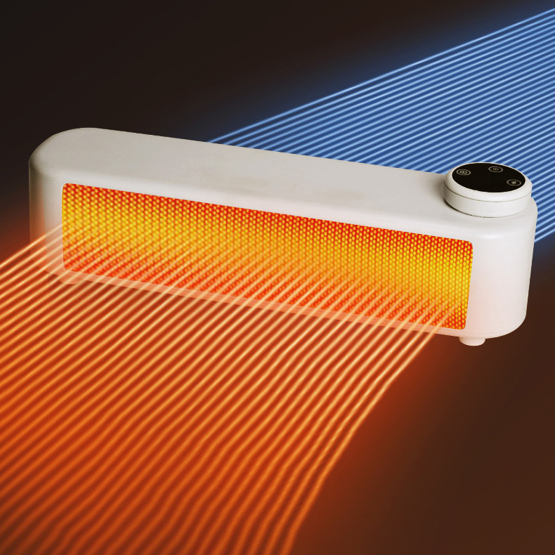 Portable Quiet Ceramic Space Heater with Tip-Over & Overheat Protection