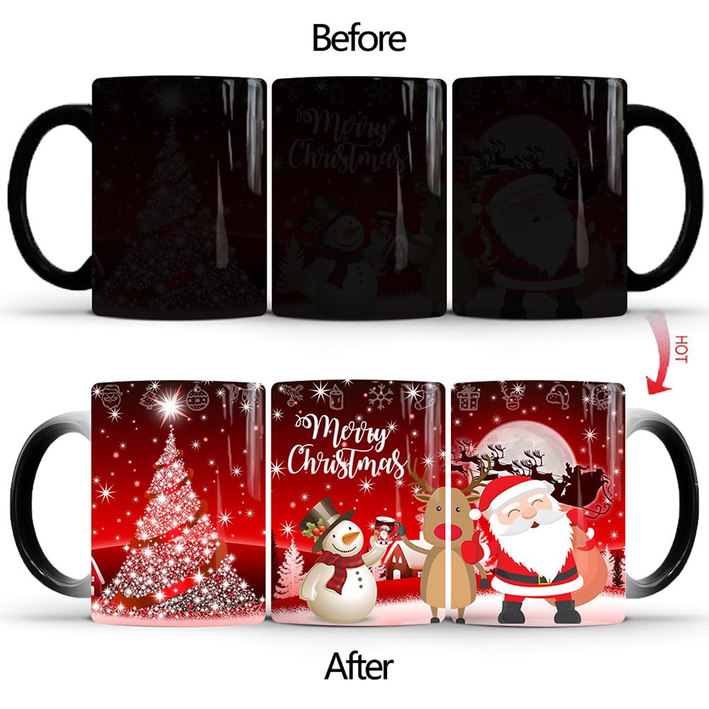 Magic Color Changing Christmas Mug
