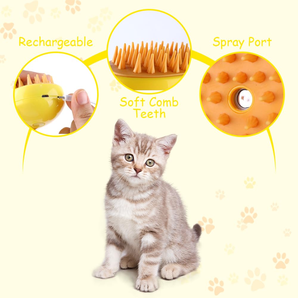 🔥Sale 49% OFF  - Cat & Dog Steamy Brush