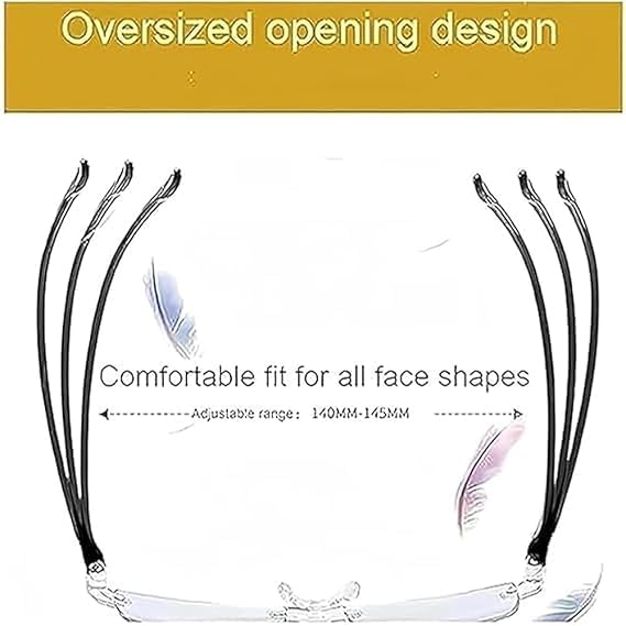 Sapphire High Hardness Anti Blue Light Intelligent Dual Focus Reading Glasses