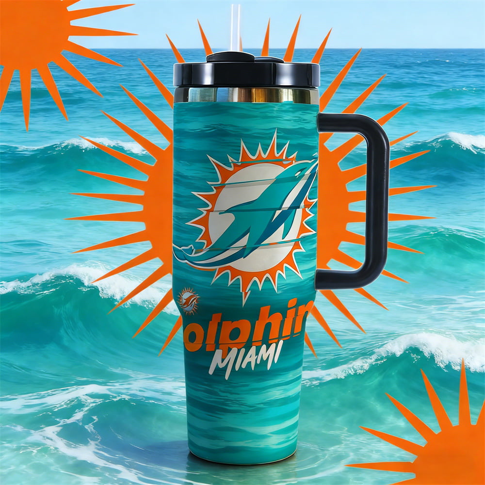 NFL Football Team Vacuum Cup 40oz