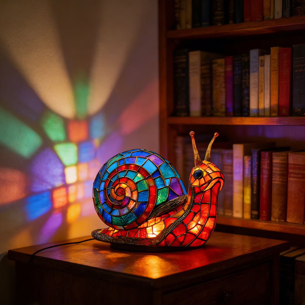 Handcrafted Stained Glass Mosaic Lamps