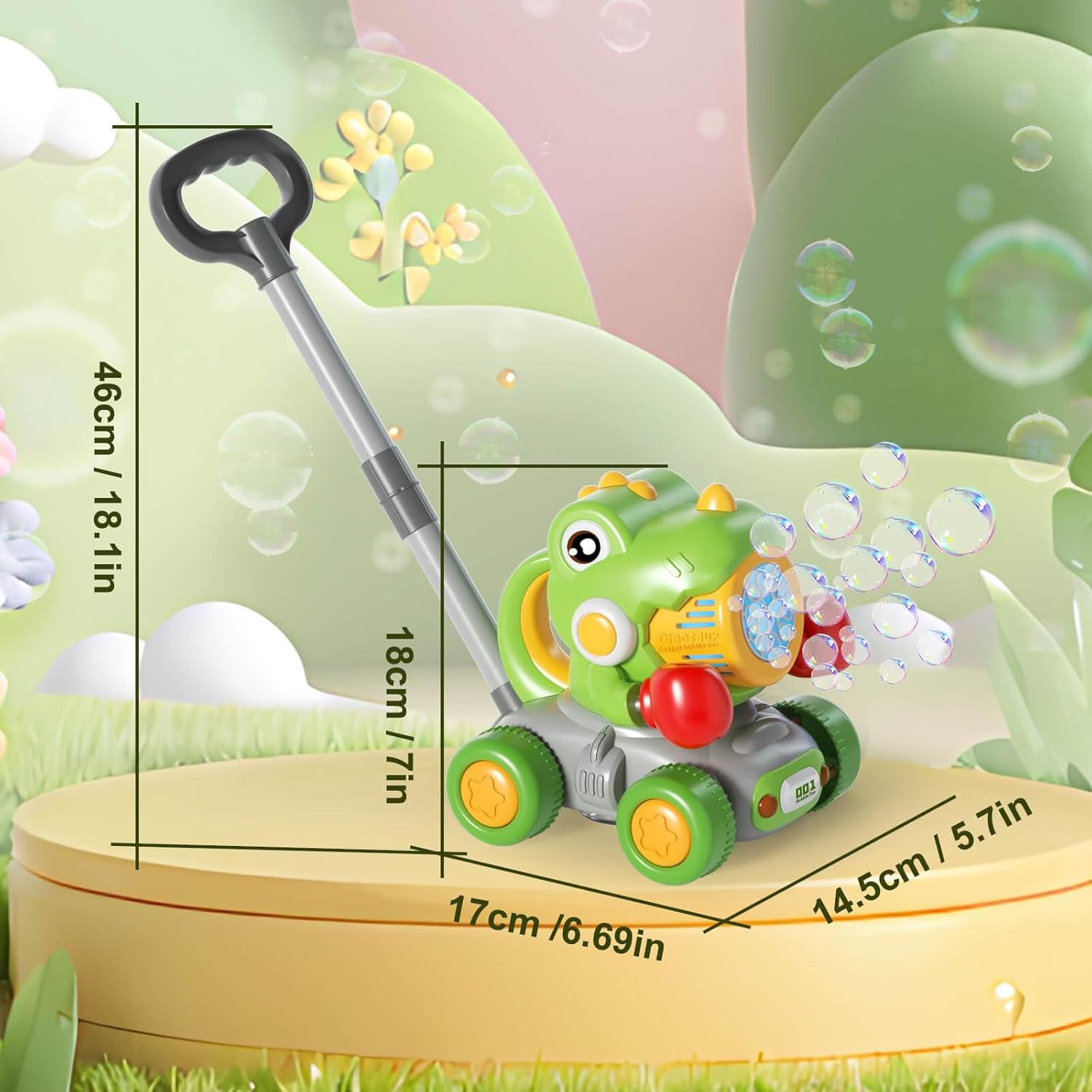 2-in-1 Animal Automatic Bubble Machine- Easter Party Essential & Outdoor Adventure Buddy!