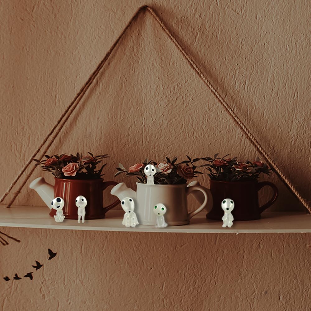 👻Luminous Ghost Tree Elves Glow in Dark Nightlight Pot Decor