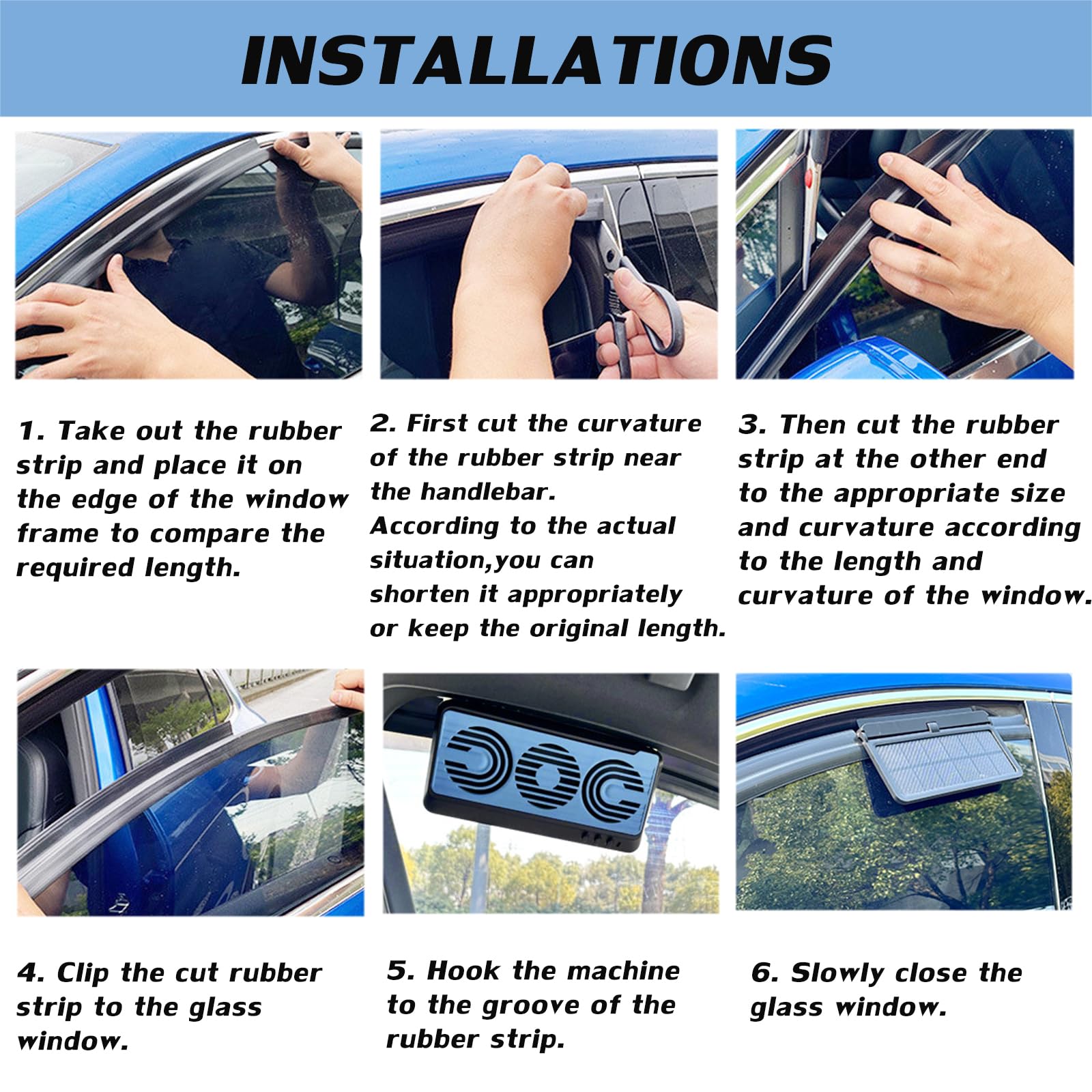 Portable Car Quiet Auto Air Circulator