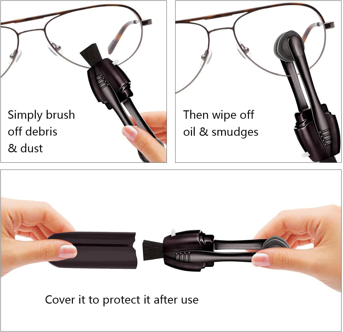 Carbon Klean Peeps Eyeglass Lens Cleaner