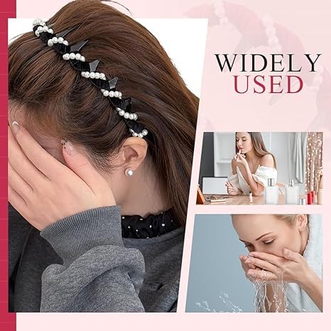 🔥Hot Sale🔥Vintage High Cranium Artificial Pearl Hairband