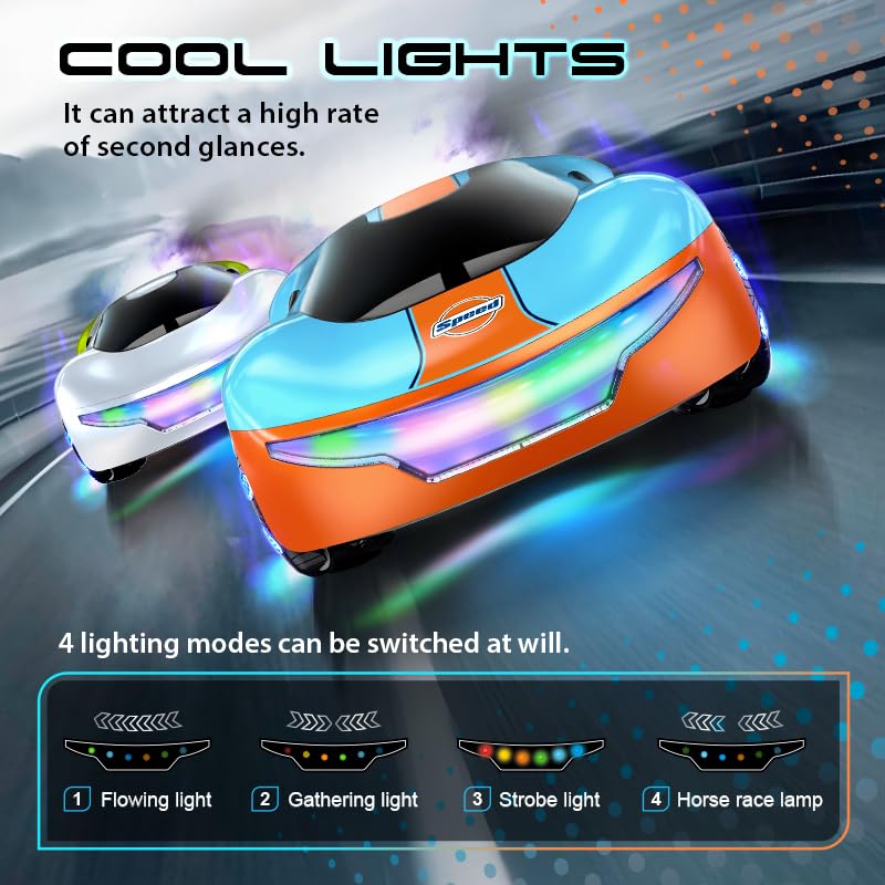 Gesture Sensing Futuristic Remote Control Stunt Car