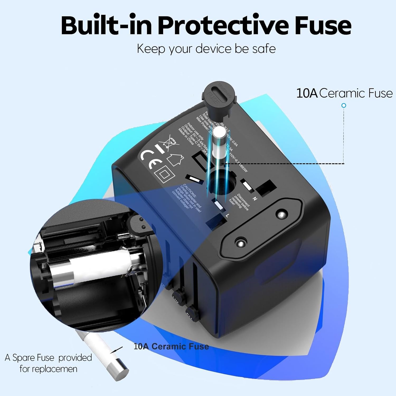 Multifunctional Universal Travel Adapter(199 Countries)
