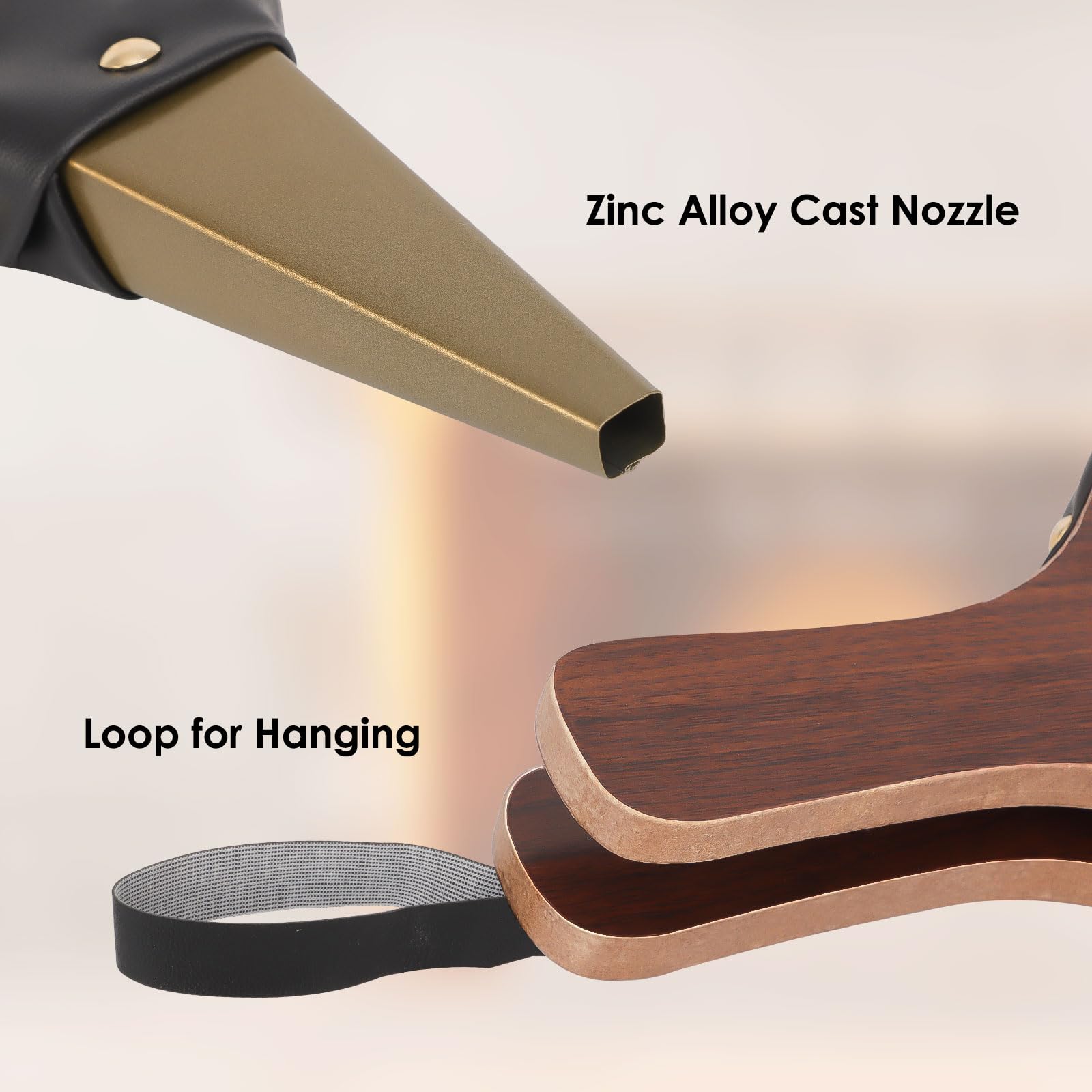 Fireplace Bellows Air Blower Cast Nozzle