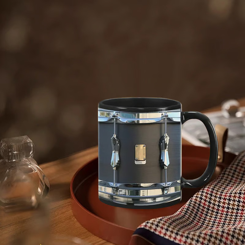 🎅Xmas Sales 60% OFF🔥Vintage Drum Mug Funny Drumming Gifts
