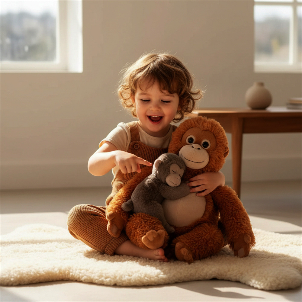 Punch the Monkey Plush Toy