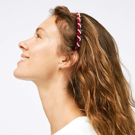 🔥Hot Sale🔥Vintage High Cranium Artificial Pearl Hairband