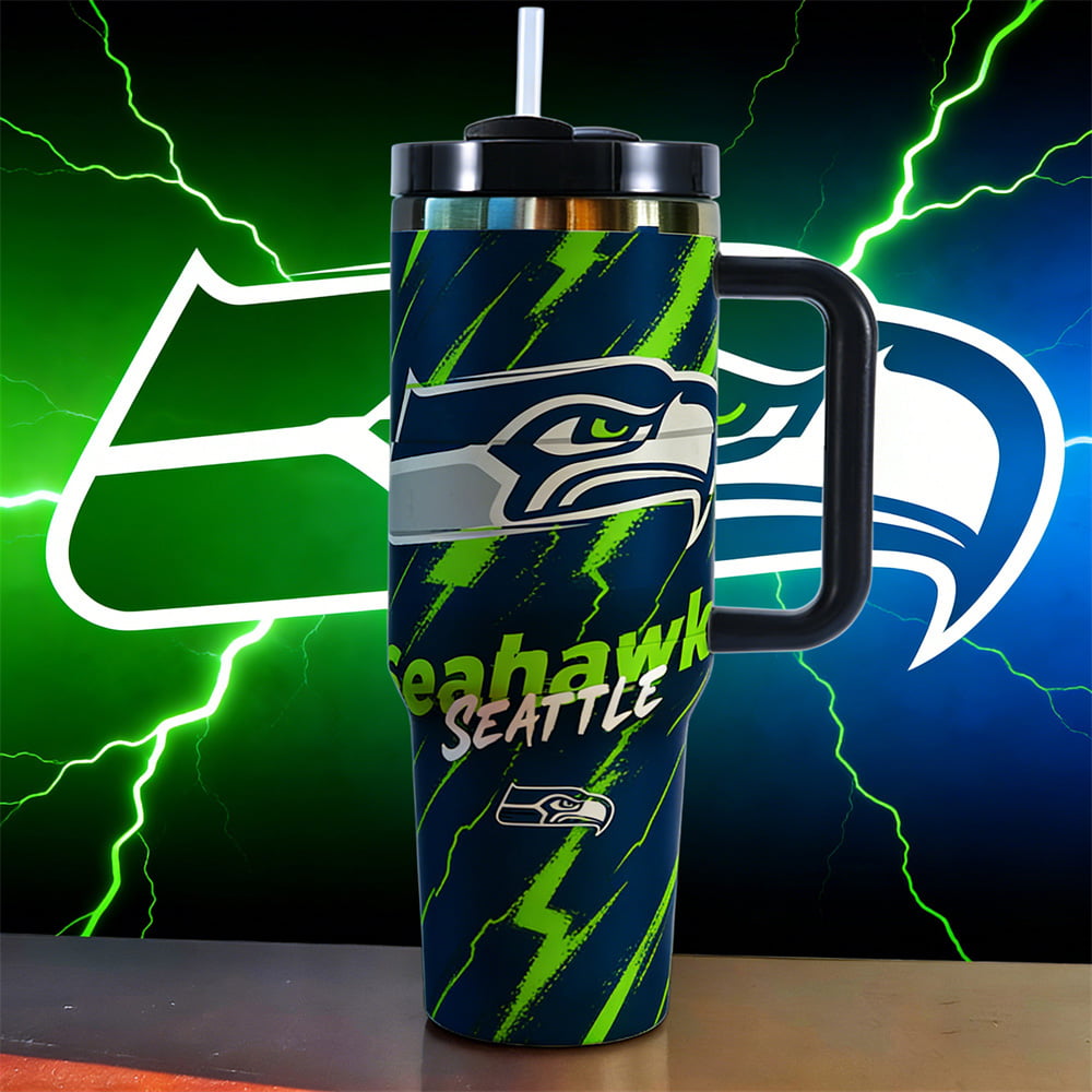 NFL Football Team Vacuum Cup 40oz