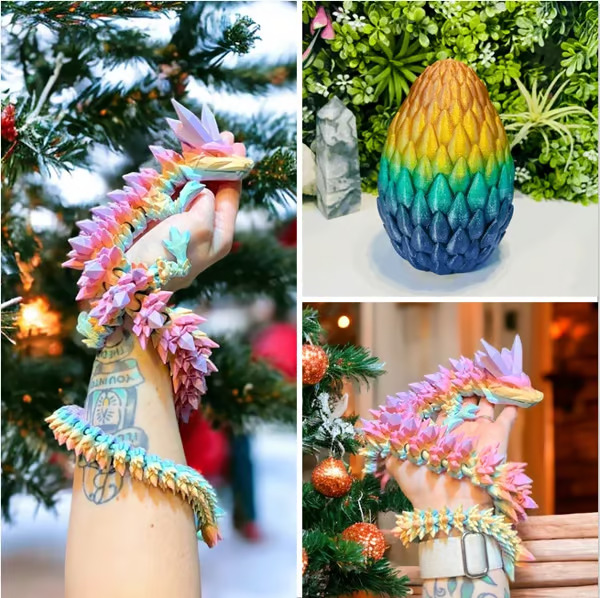 🔥49% OFF - 3D Printed Mythical Pieces Dragon