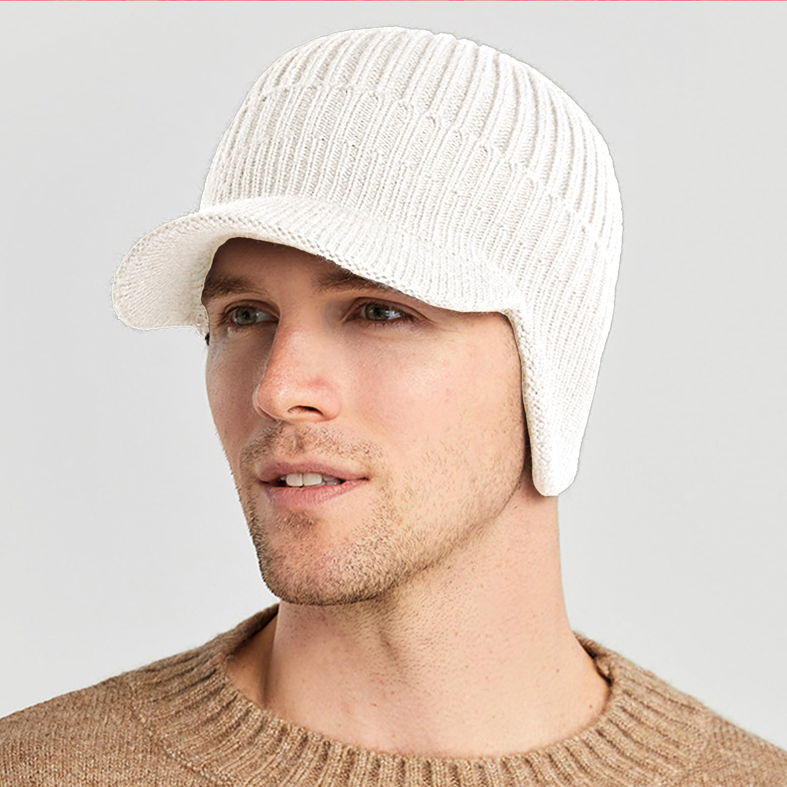 ☃️Elastic Warm Ear Protection Knitted Hat