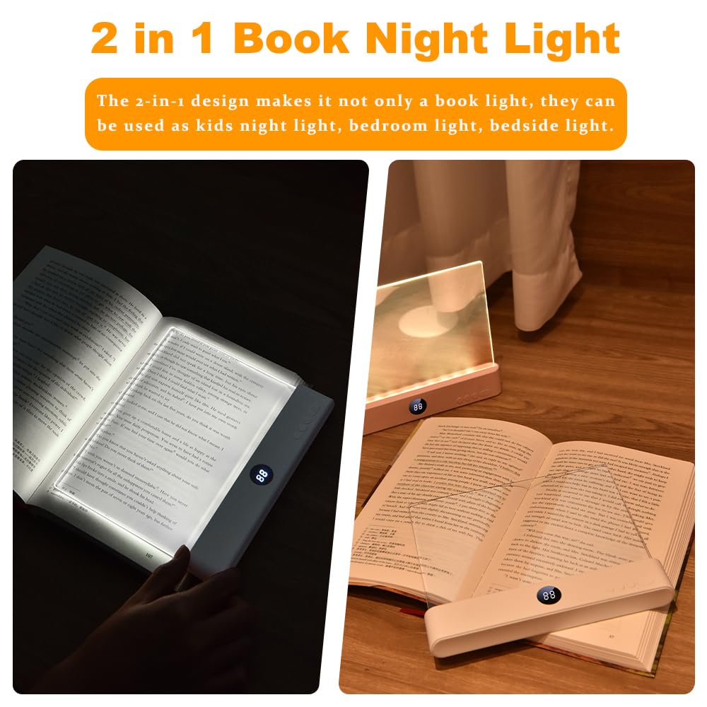 Smart LED Book Light – Read in Peace