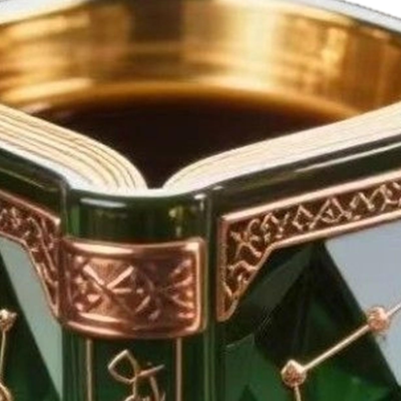 3D Painted Mysterious Book Glass Coffee Mug