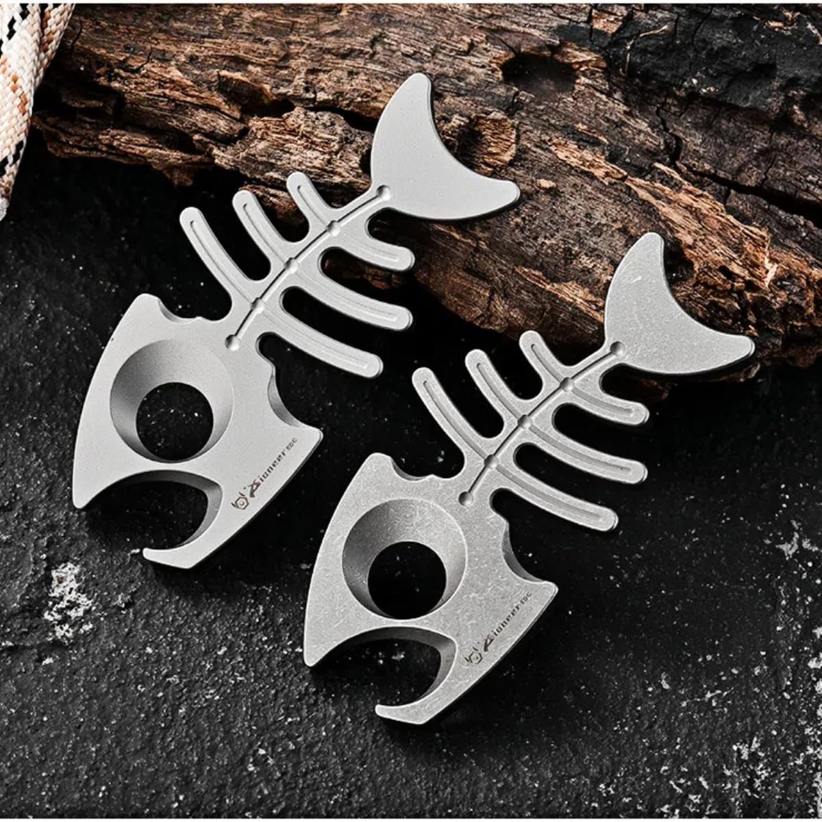 Owl & Fishbone Titanium EDC Multi-Tool