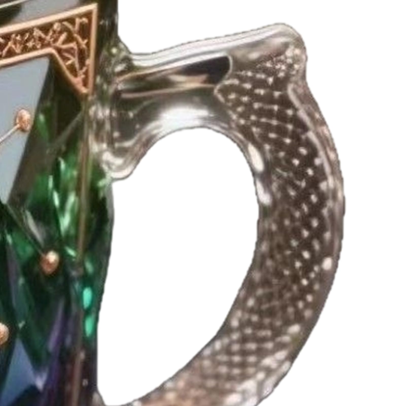 3D Painted Mysterious Book Glass Coffee Mug