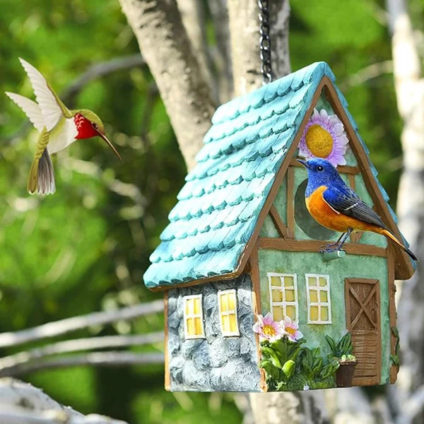 Imagination Will Soar：Petsboro™ Pastoral Style Bird House