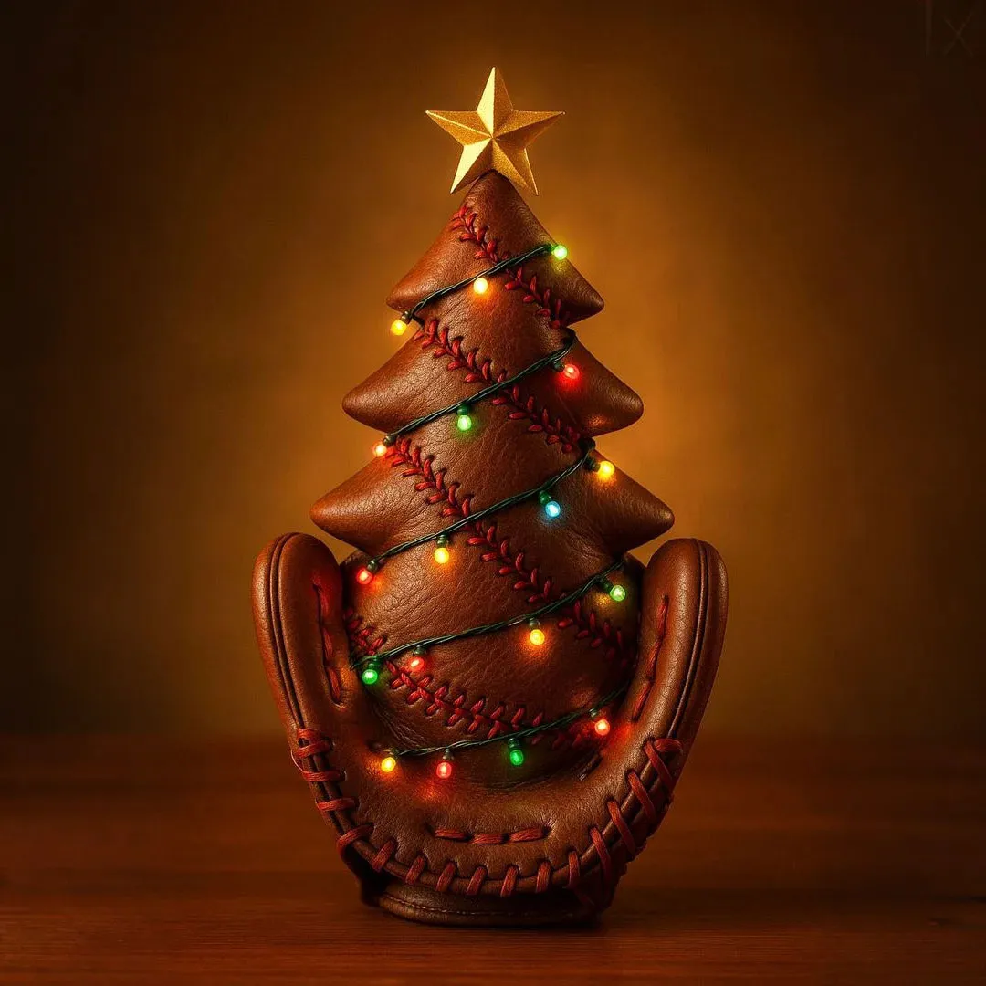 Baseball Glove Christmas Tree🎄
