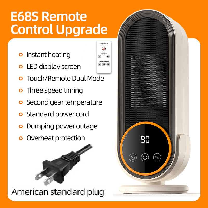 1200W PTC Flame Retardant Safe & Noise-Free Space Heater