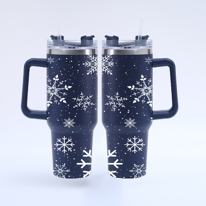 40oz Christmas Tumbler Coffee Cup