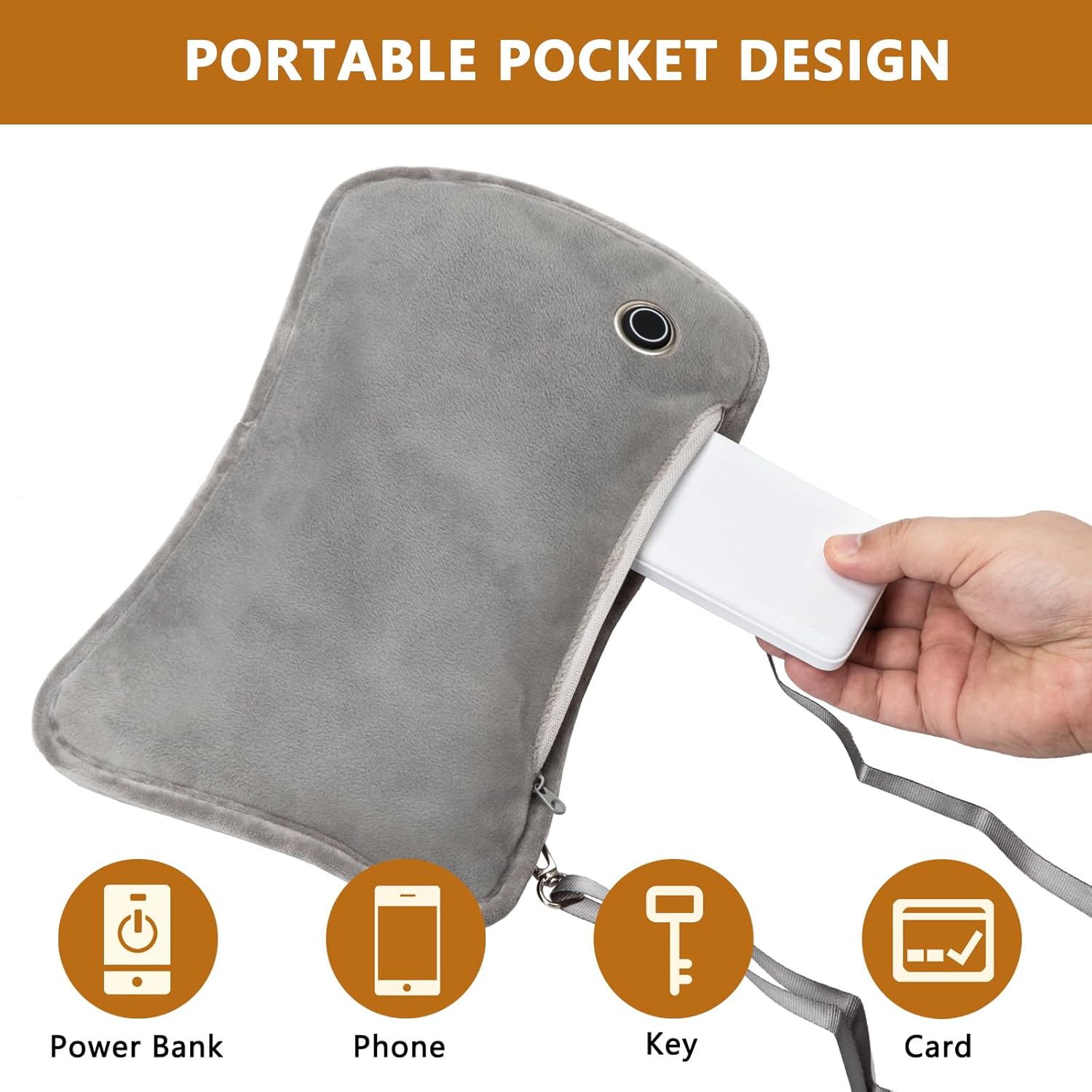 Portable Graphene Handwarmers Pouch Hand Warmers