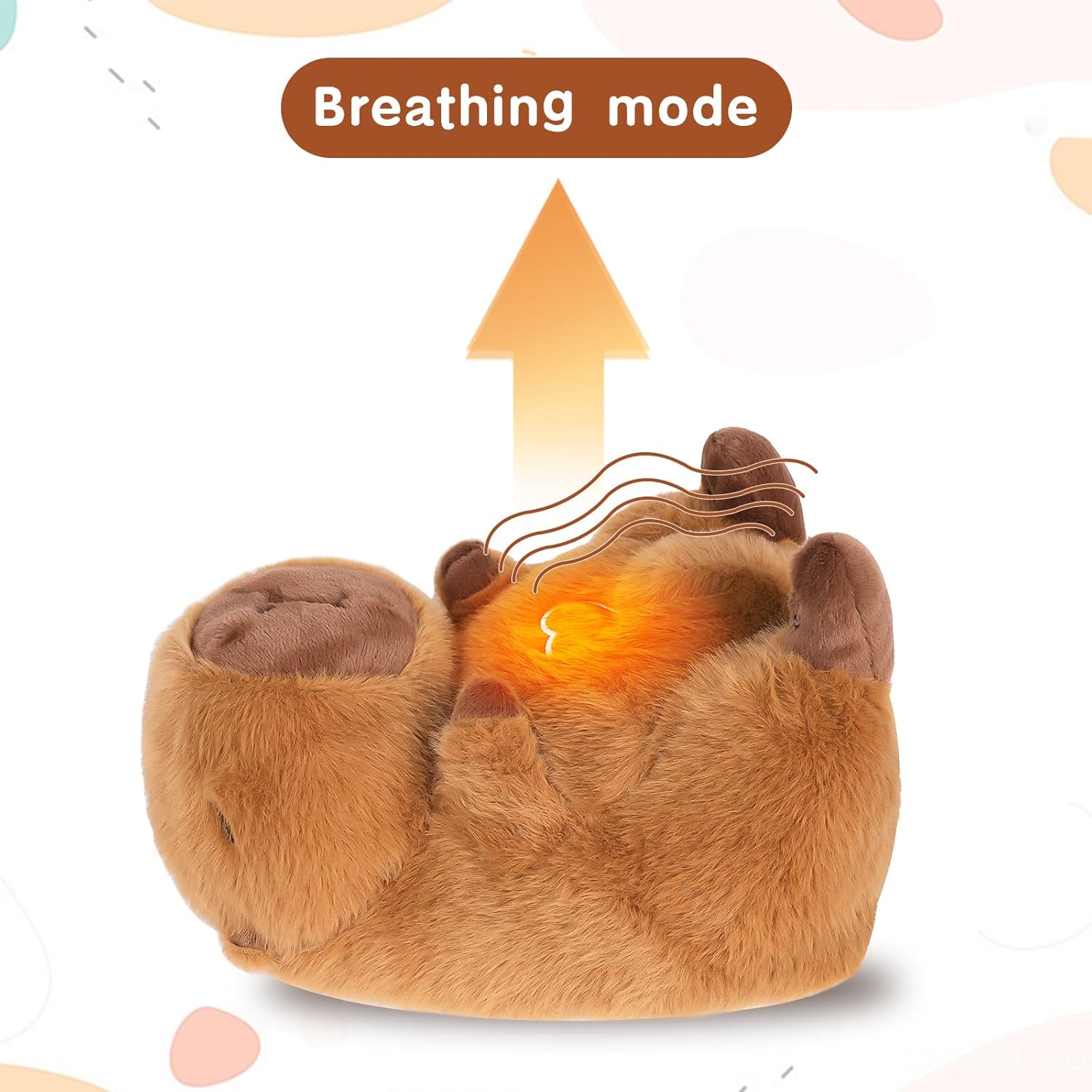 Soothing Breathing Capybara Plush