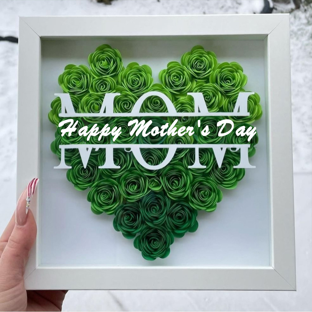 Mom Flower Shadow Box