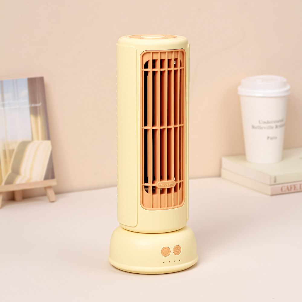 🌬️ ​​Cool Breeze for Golden Years! USB Mini Desk Fan with Auto-Swing – Your Silent, Portable Oasis​​ 🌿