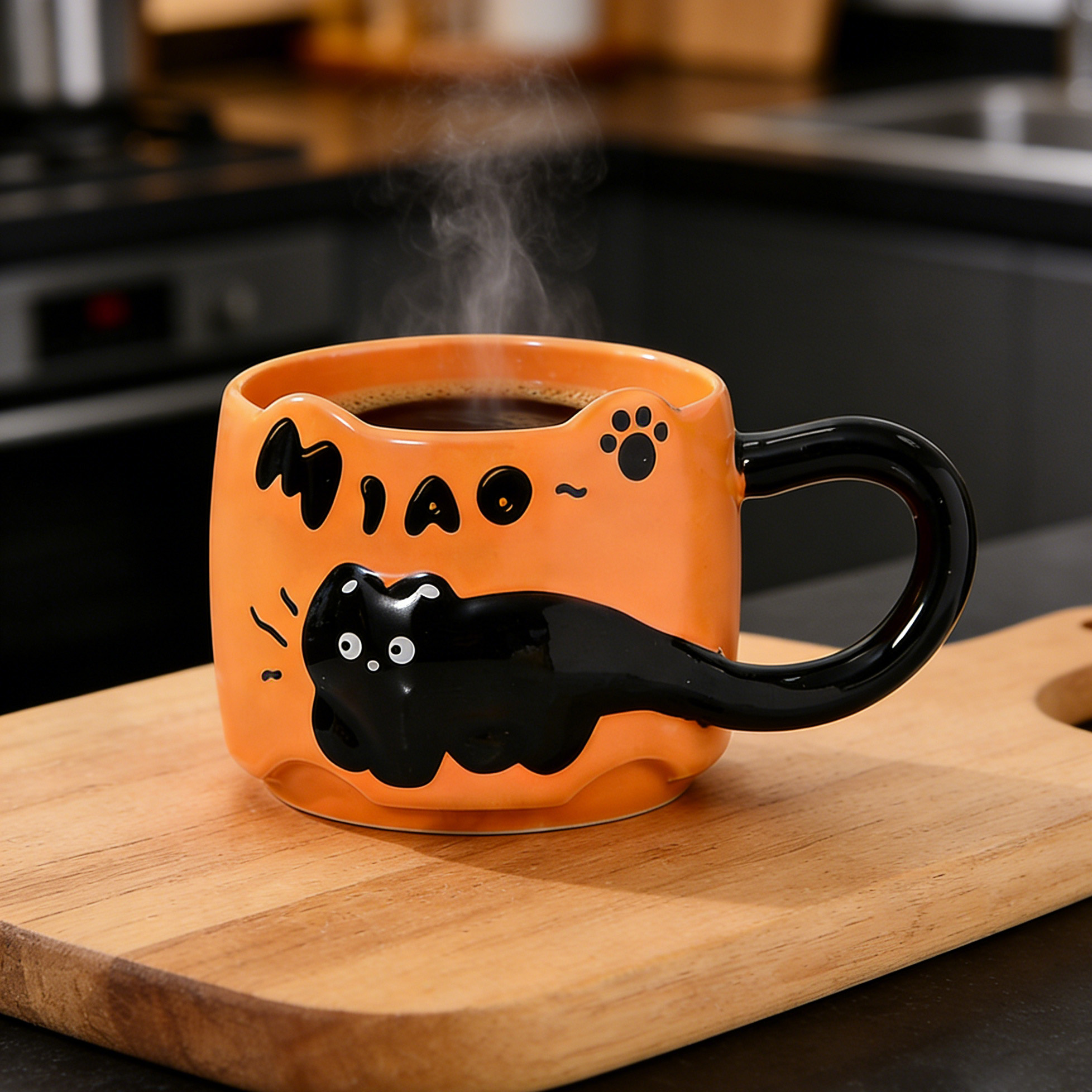 Naughty cat coffee Mugs