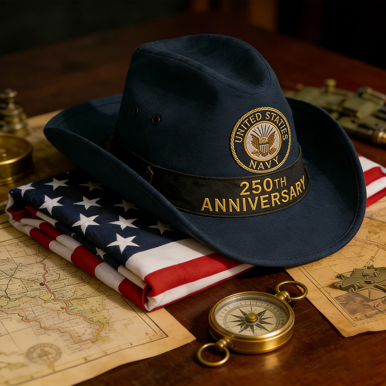 250th Anniversary U.S. Military Cowboy Hats – Honor, Pride, Legacy