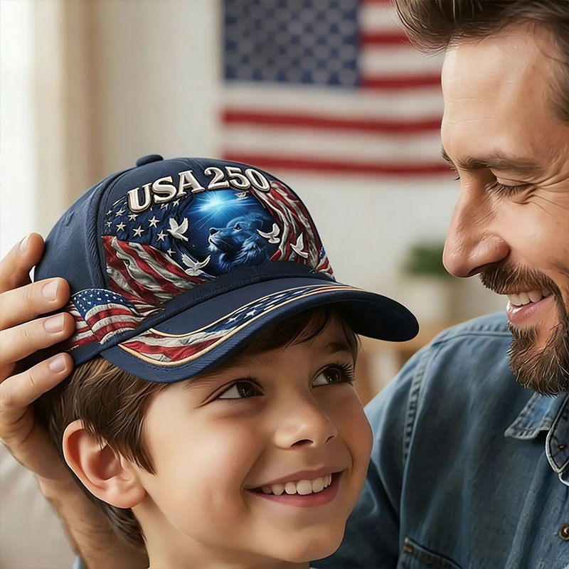 US 250th Anniversary Faith Art Print Hat