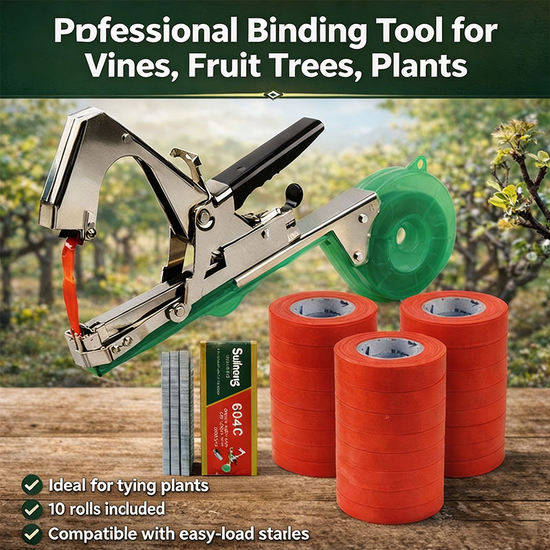 🌱 All-in-One Plant Tying Tool – Fast, Easy Garden & Vine Support ✨